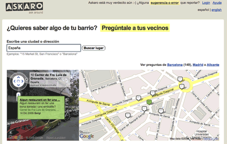 askaro, pregunta en tu barrio