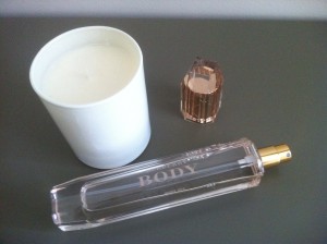 Body oil burberry